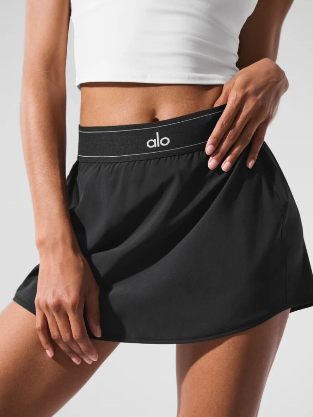 👩🎨ALO Yoga Match Point Tennis Skirt🎨High-Rise,Athleisure,Casual,NWT - Picture 2 of 7